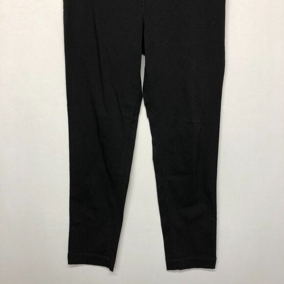 Coldwater Creek Women Pull On Pants Size 12 Black Rayon Blend B251 -27 - Picture 13 of 16
